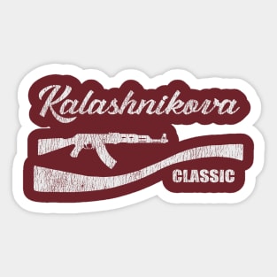 Vintage Kalashnikov AK47 Sticker